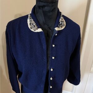 Vintage 1950’s Kim Beaded collar. Gorgeous